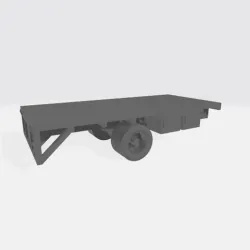Flat Bed Truck 17' 6" body