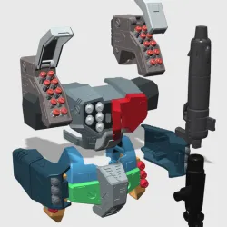 GBP-1S Armor add-on for POTP Starscream