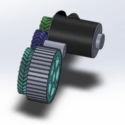 Gears for r2d2 foot