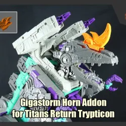 Gigastorm Horn Addons for Transformers Titans Return Trypticon