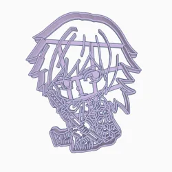 GIYU TOMIOKA 3 COOKIE CUTTER ANIME DEMON SLAYER'S / KIMETSU NO YAIBA / PILAR AGUA