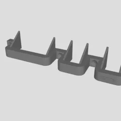 GLOCK 17 - 18C PISTOL AND MAGAZINE WALL MOUNT