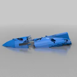 GR-45 Transport Wreckage (Star Wars Legion scale)