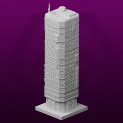 GreebleCity Cyberpunk: Modular Tower II (Season Finale)