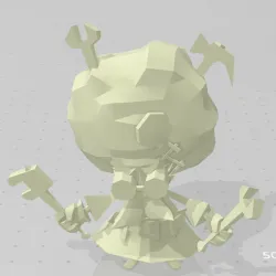 Heimerdinger and Turret Figure