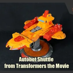 [Iconic Ship Series] Autobot Shuttle from Transformers the Movie