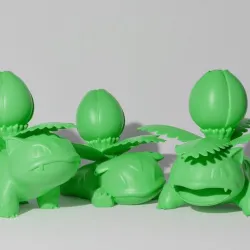 IVYSAUR 3 PACK (PART OF THE BULBASAUR-EVO-PACK, READ DESCRIPTION)