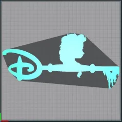 Key Elsa - Key Elsa - key Elsa - Disney - Snow Queen - Frozen