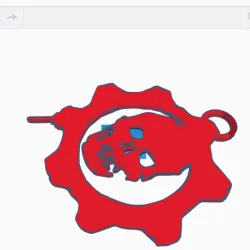 Keychain Gears of War