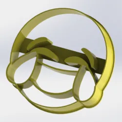 Laughing Emoji Cookie Cutter