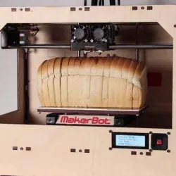 Loaf of bread for dual extrusion