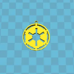 Logo Empire - keychain /Star Wars