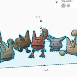 Loth Cats/Tookas (Star Wars Legion Scale)