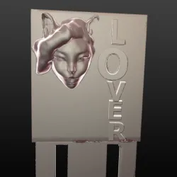 love or food? bookmark