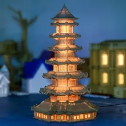 Lucky Pagoda Intelligent Voice and Light Edition