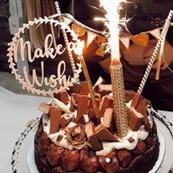 Make a wish topper cake