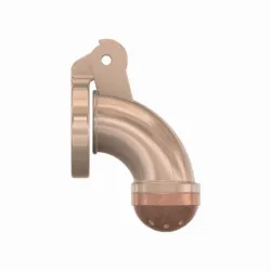 male chastity device penis tube cage ring locker clamp with cap v46 3d print and cnc