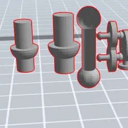 Marvel Legend Compatible(Must resize) replacement joints or DIY joints(must create holes and read details.)