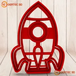 Mass cutter space rocket ship - COOKIE CUTTER