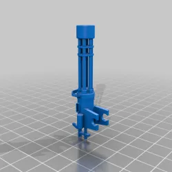 Mini-Gun for G.I. Joe Water Moccasin