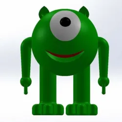 Monsters sa mike piggy bank