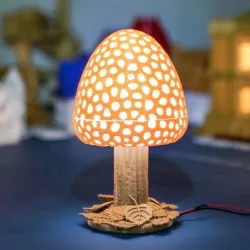 Mushroom lamp / decorative lamp