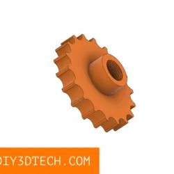 Ortur Laser - 3D Printable Lens Holder and Focus Knob!