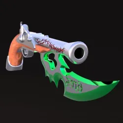 Pirate Pistol - Vampires XVIII Century