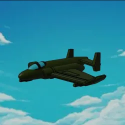 Poseidon Sci Fi Plane