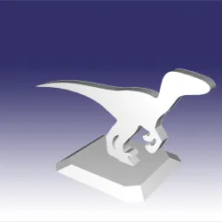 Raptor - Dinosaur toy Design for 3D Printing