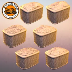 Rectangular baskets