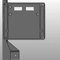 RepRapDiscount Full Graphic LCD Mount for OrdBot Hadron