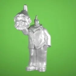 Reversed Abstract Rude Gnome 3DpTD