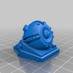 Rift Tech Grav turret REMIX/rescale+mounting clip for 1:56/28mm