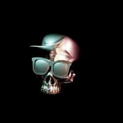 Ring: skull banana cap