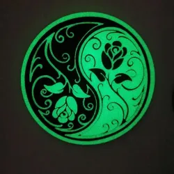 Rose wall art