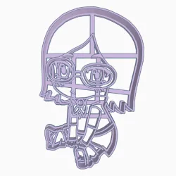 SARADA UCHIHA / NARUTO NEXT GENERATIONS / COOKIE CUTTER / ANIME / MANGA / CHIBI