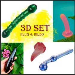 SET DILDO / BUTT PLUG BDSM ANAL ADULT SEX XXX # 1