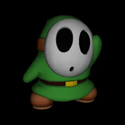 Shy guy