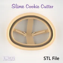 Slime from “That Time I Got Reincarnated as a Slime” Cookie Cutter - STL file