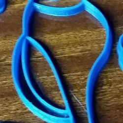 Snail shell cookie cutter