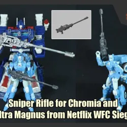 Sniper Rifle for Chromia and Ultra Magnus from Netflix Transformers WFC Siege