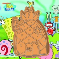 SPONGEBOB SQUAREPANTS HOUSE PINEAPPLE COOKIE CUTTER