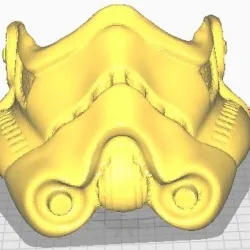 STORMTROOPER HALF FACE MASK