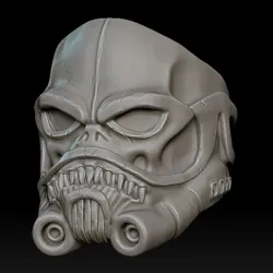 Stormtrooper Skull Ring