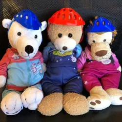 Stuffed Animals Bicycle Helmets (Stoffie Fahrradhelme)