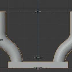 SUPPORT Y-SHAPED