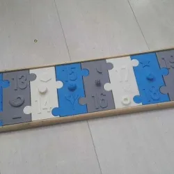 Teach your child to count from 11-20 with this crazy jigsaw.