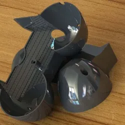 The lower part of the motorcycle dashboard housing