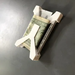 The X wallet, a wallet that looks cool and matches any style.